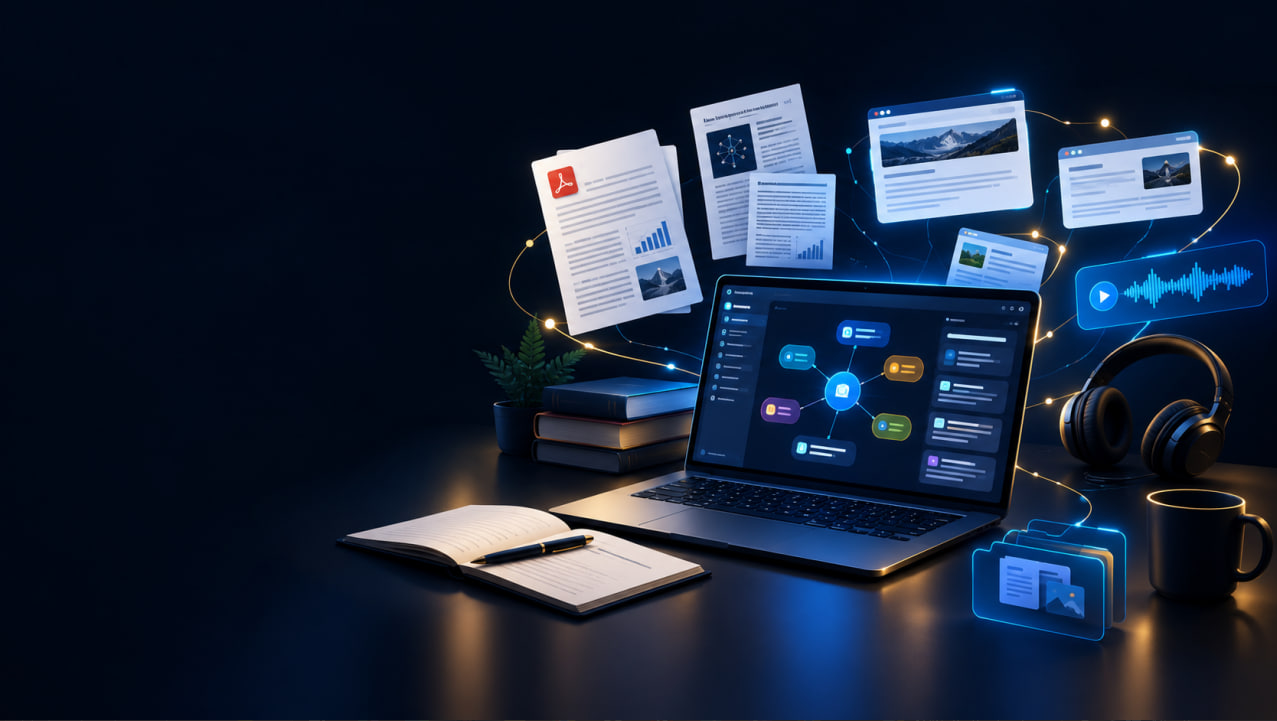 موضوع امروز: آموزش Google NotebookLM؛ تبدیل PDF، مقاله و منابع تحقیقاتی به یک دستیار پژوهشی هوشمند